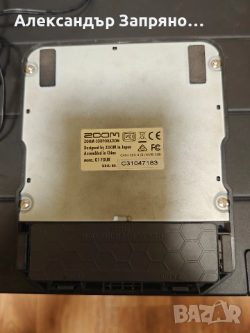 Китарен процесор ZOOM G1 Four, снимка 2 - Китари - 53698816