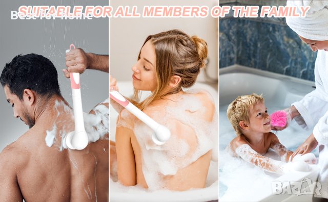 Ексфолираща козметична четка с 4 глави LSM1908 акумулаторна, снимка 2 - Други - 44237198