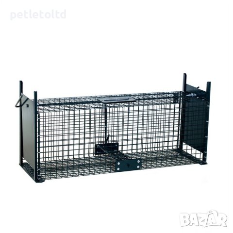 Капан за хуманно залавяне на лисица (тип клетка) с отделение за жива примамка, 100% ефективност, снимка 9 - За птици - 41043037