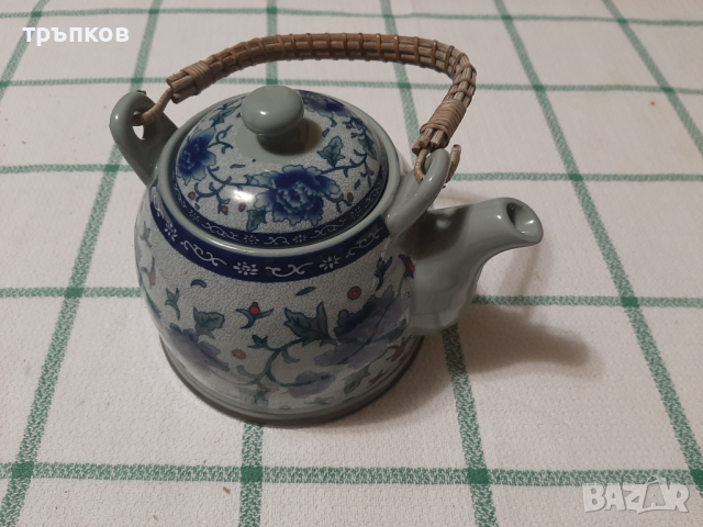 чайник порцеланов, снимка 3 - Съдове за готвене - 44516979