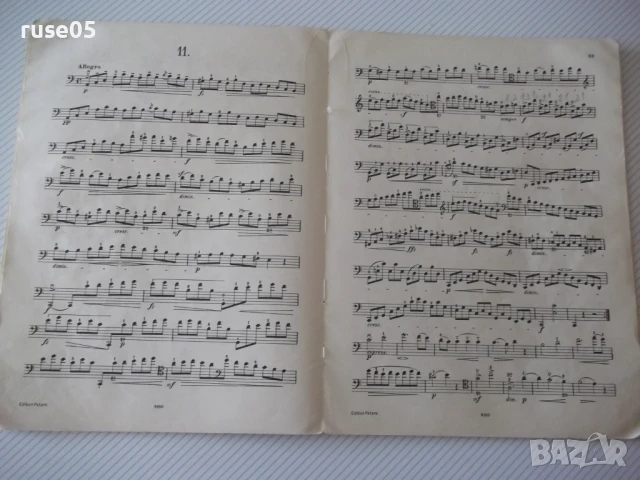 Ноти "Studen fur Violoncell - J.L.Duport" - 72 стр., снимка 4 - Специализирана литература - 50836616