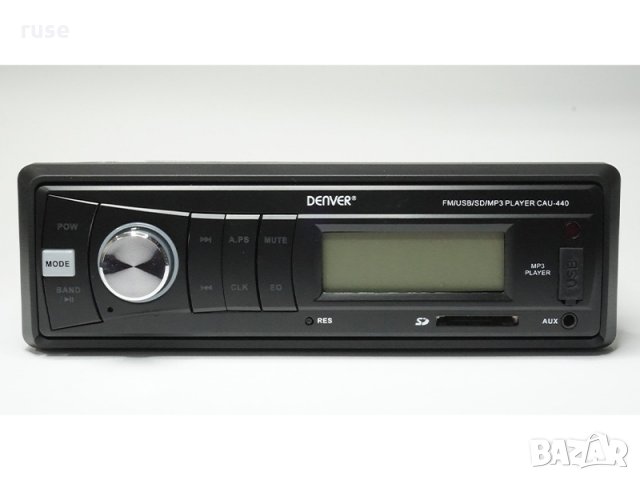 НОВИ! Авто радио MP3, SD, USB и AUX-In Denver CAU-444, снимка 2 - Аксесоари и консумативи - 35968167