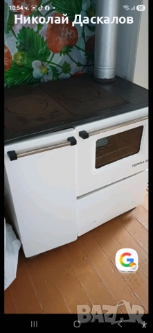 Готварска печка на дърва