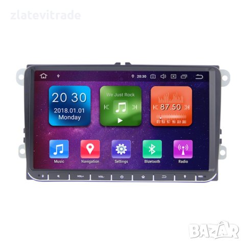 VOLKSWAGEN VW PASSAT GOLF RNS510/ RNS810 - 9" BUTTONS SKODA SEAT Андроид НАВИГАЦИЯ