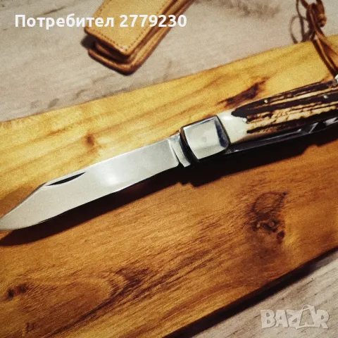 Многофункционална ножка с чирени от рог Нова, снимка 8 - Ножове - 50435378