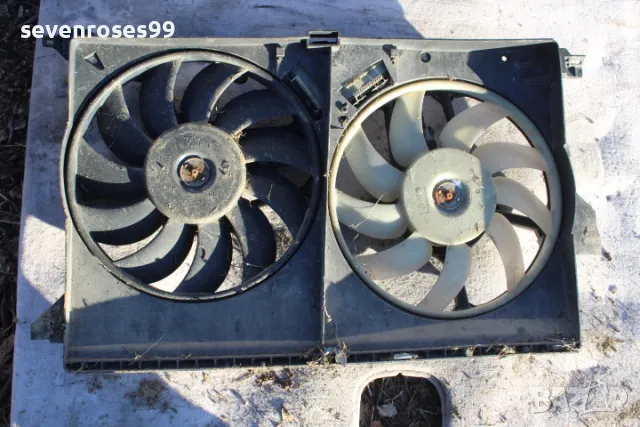 Перка охлаждане радиатор Фиат Крома 2008 1.9d 150hp Fiat Croma, снимка 6 - Части - 48589806