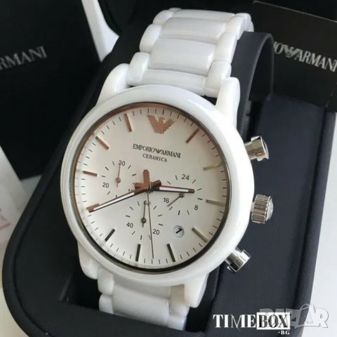 Emporio Armani AR1499 Ceramica Luigi. Нов мъжки часовник, снимка 5 - Мъжки - 38780294
