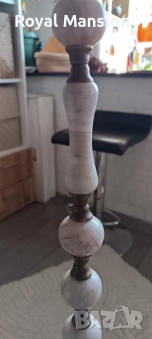 Лампиони от египетски мрамор стил барок, снимка 5 - Лампиони - 51032219