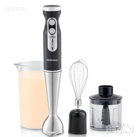 Мултипасатор Rohnson R-5744 – пасатор, чопър и бъркалка*Гаранция 2 години