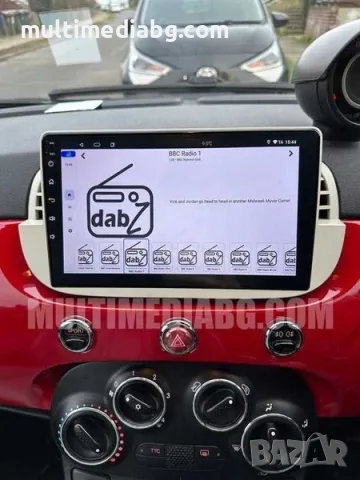 Мултимедия Android за Fiat 500L 2012г-2017, снимка 2 - Аксесоари и консумативи - 55793338