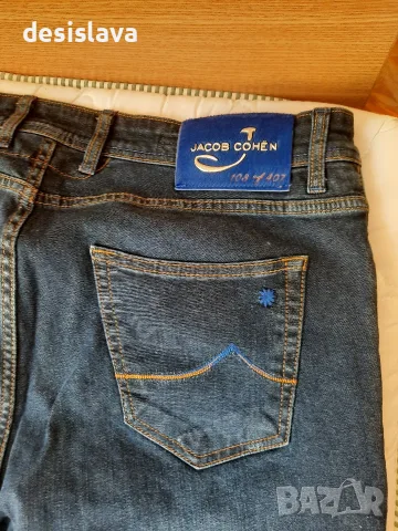 Продавам оригинални мъжки дънки Jacob Cohen, снимка 3 - Дънки - 56150996