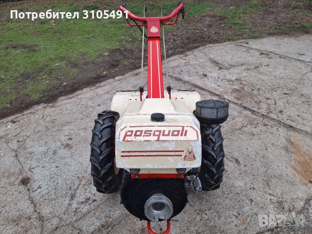Мотоблок Pasquali ACME 15к.с.  фреза голям Italy, снимка 2 - Градинска техника - 49415663