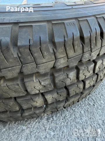 Железни джанти  за Mercedes Vito Viano с нови зимни гуми 205/65 R16C, снимка 4 - Гуми и джанти - 56023258