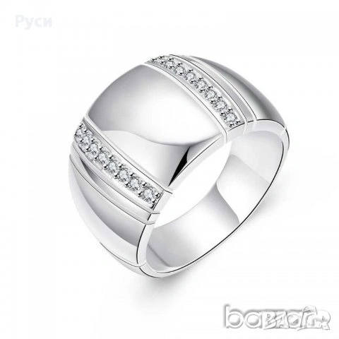 Пръстени сребърно покритие-РАЗЛИЧНИ МОДЕЛИ, снимка 3 - Пръстени - 19125531