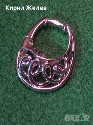ПРЕКРАСНА АЖУРНА АРТ СРЕБЪРНА ОБЕЦА РОДИРАНО СРЕБРО 925 МНОГО КРАСИВА БУТИКОВА 27322