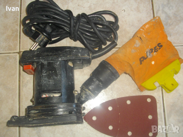 RUPES SL91-Професионален 200 Вата Италиански Виброшлайф-Отличен-С Торба-РУПЕС, снимка 5 - Други инструменти - 36205073