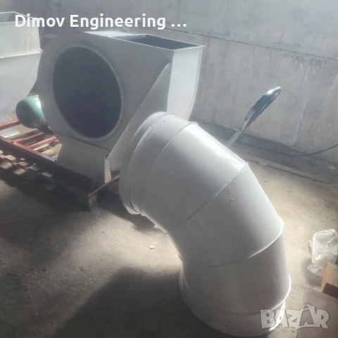 Промишлен вентилатор тип охлюв , снимка 3 - Други машини и части - 51604543