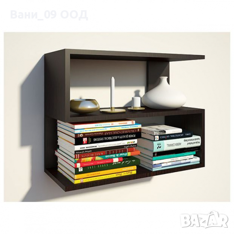 Стенна етажерка с интересен дизайн, снимка 5 - Етажерки - 36129622