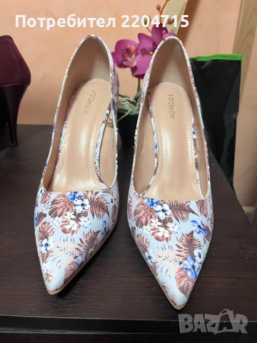 Дамски обувки токчета, снимка 5 - Дамски елегантни обувки - 53719951