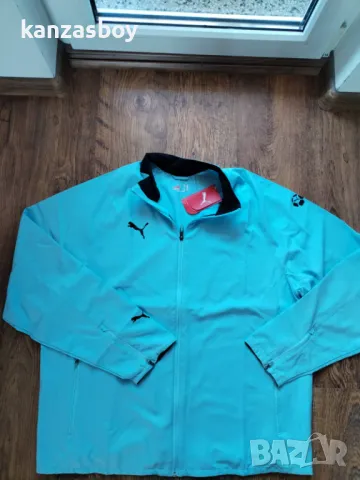 puma woven jacket crystal blue - страхотно мъжко горнище НОВО размери С/ХЛ/2ХЛ, снимка 7 - Спортни дрехи, екипи - 49362562