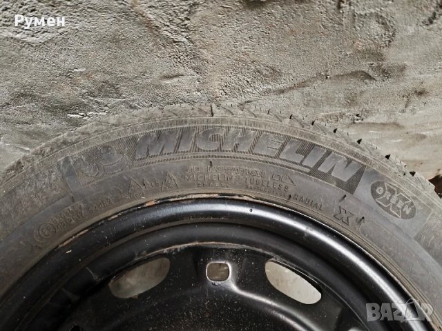 Гуми Michelin Alpin 14 ц. с джанти за Wv груп 5/100, снимка 10 - Гуми и джанти - 51063089