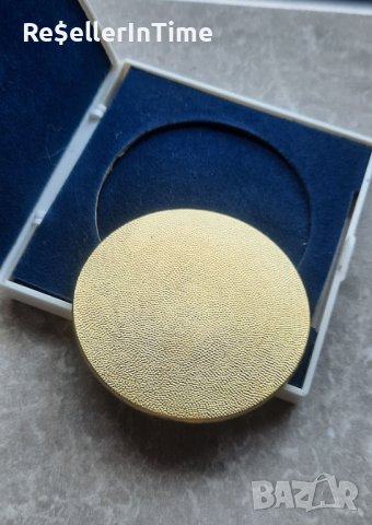 Масивен плакет Вилхем Пик, в кутийка, снимка 3 - Нумизматика и бонистика - 41952346