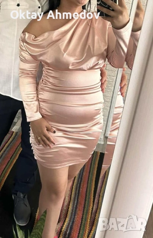 Рокля сатенена