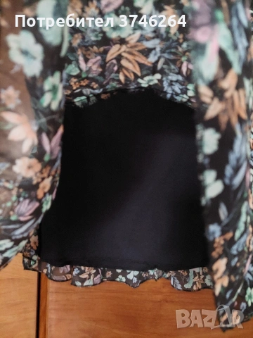 Пола на цветя с подплата, снимка 3 - Поли - 53178026