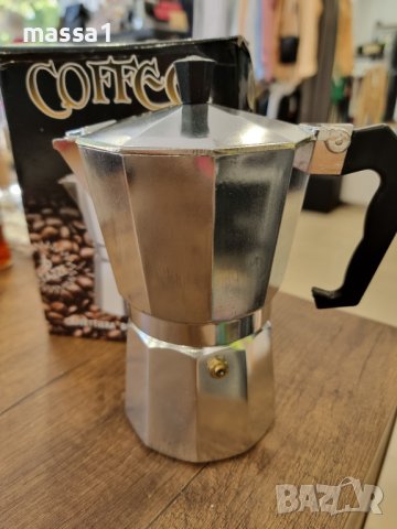 НОВО!!! Кафеварка за 6 кафета. Цена 15.00 лв., снимка 2 - Съдове за готвене - 41781375