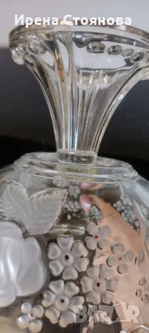 Фруктиера/бонбониера Walther Glas, серия Annette, кристалин., снимка 3 - Чинии - 48096055
