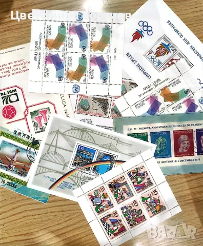 Пощенски блокове 99 броя , снимка 6 - Филателия - 47407014