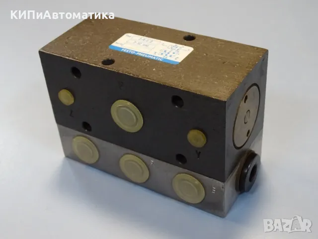 пневматичен блок Festo J-4-1/2 Pneumatic Valve 2-10Bar, снимка 4 - Резервни части за машини - 47674272