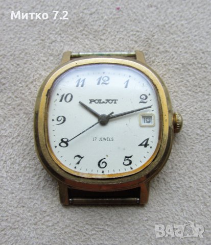  Poljot 17j - механичен часовник, снимка 2 - Антикварни и старинни предмети - 41633575