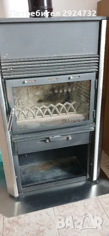 Печка с водна риза Белинда+на дърва производител Герканд, снимка 3 - Печки, фурни - 56184259