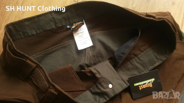 BRUNST Stretch Trouser размер 3XL за лов панталон със здрава и еластична материи - 2264, снимка 13 - Екипировка - 53670096