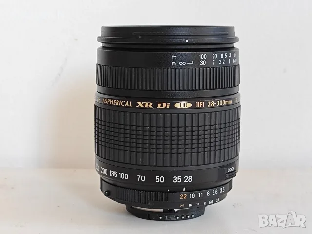 Обектив Tamron AF 28-300mm f/3.5-6.3 XR Di LD Aspherical (IF) Macro (А061) за Nikon F байонет, снимка 2 - Обективи и филтри - 55843005