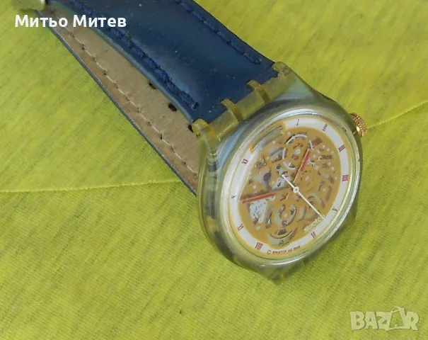 Swatch Skeleton автоматик , снимка 3 - Мъжки - 56116372