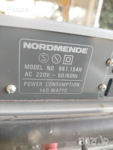 компонентна уредба Nordmende PA 950 перфектна, снимка 4 - Аудиосистеми - 56167024