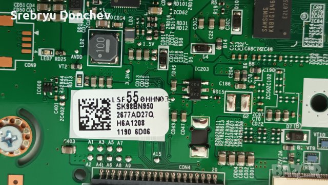 Samsung UE55KU6372SU със счупен екран - L55E1_KDY BN44-00872A/BN41-02534B BN94-10998C/BN41-02481A, снимка 10 - Части и Платки - 40479785