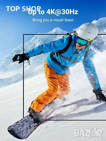 UGREEN HDMI Switcher 3 IN 1 OUT HDMI Switcher Splitter, снимка 2 - Друга електроника - 48776956