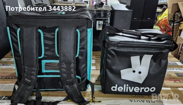 Темочанта"Deliveroo" за топли и студени ястия и напитки , снимка 3 - Кутии за храна - 52367345