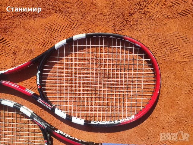 2 бр. Тенис ракети Babolat Pure Control Team (Размер на главата 97", Грип 3), снимка 5 - Тенис - 55783484