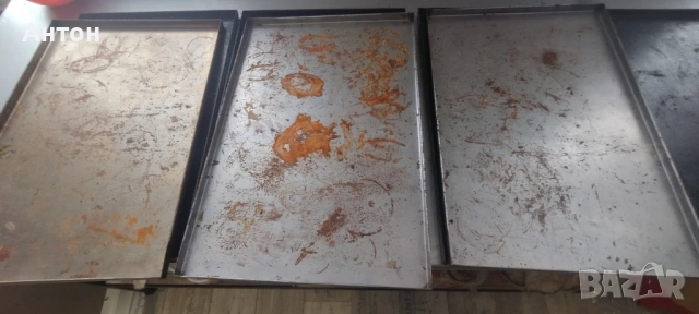 Метални тави 60х40х2 см., снимка 4 - Друго търговско оборудване - 53519463