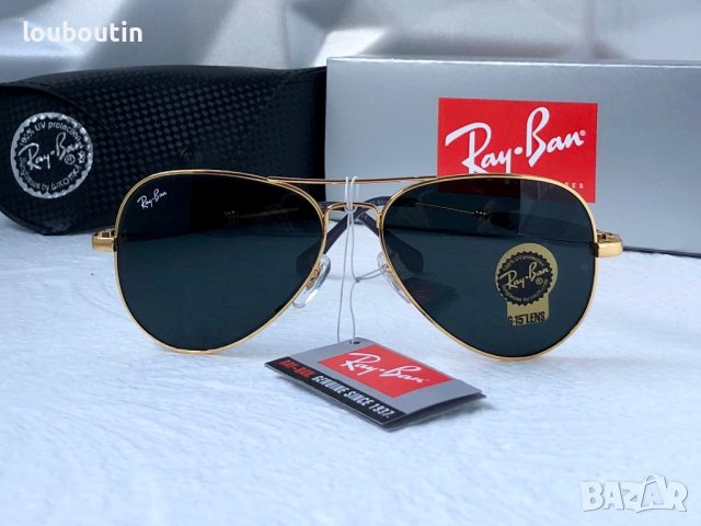 Ray-Ban RB3025 limited edition мъжки дамски слънчеви очила Рей-Бан авиатор, снимка 10 - Слънчеви и диоптрични очила - 42002521