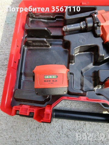 Акумулаторна нитачка Hilti RT 6-A22, снимка 2 - Други инструменти - 53602641