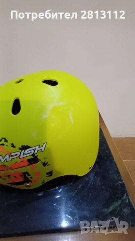 Детска предпазна каска "TEMPISH SKILLET Z" за ролери, скейтборд, колело. Размер: S (51-55 см.), снимка 6 - Спортна екипировка - 52582774