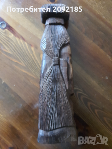 Дървена склуптура, снимка 4 - Антикварни и старинни предмети - 36494869