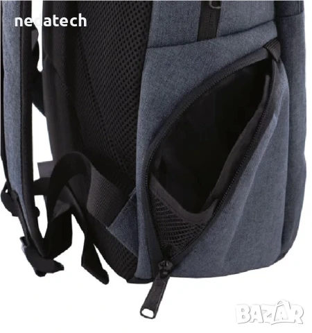 Спортна раница My way outdoor, Сиво - Черна, 32x15x44см., снимка 4 - Раници - 51175482