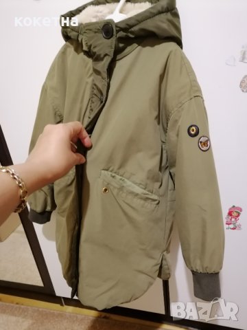 Зимна парка ZARA kids, снимка 4 - Детски якета и елеци - 41229409