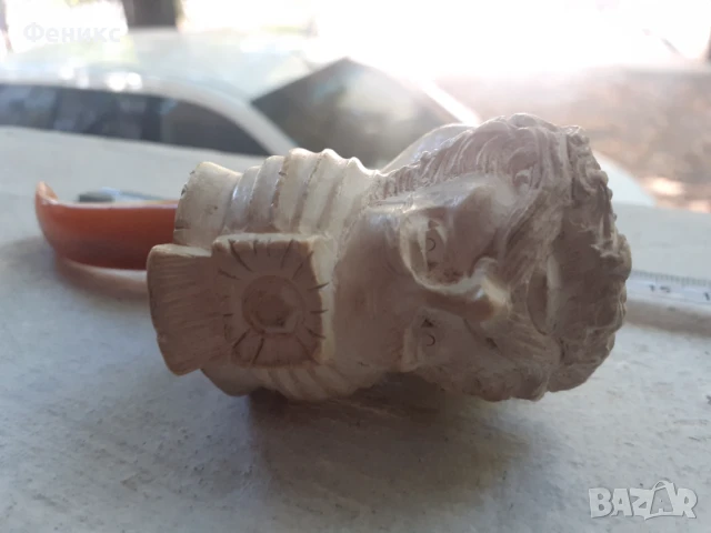 Стара лула морска пяна и каталин, снимка 11 - Антикварни и старинни предмети - 51331926